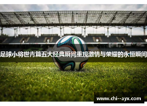 足球小将世青篇五大经典瞬间重现激情与荣耀的永恒瞬间